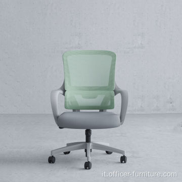 Backorrestri ergonomici Maglie Messa del personale Swivel Office Chair